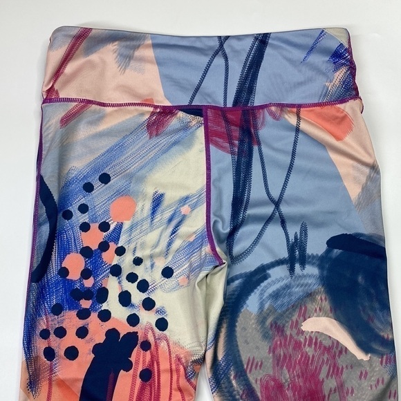 Bench Abstract Space Dye Print Leggings Size Medium - Picture 3 of 11